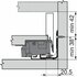 Legrabox, bočnice 770N4002S Orion sivá matná, 400 mm /Blum