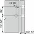 Legrabox, bočnice 770K4502S Orion sivá matná, 450 mm /Blum