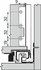 Legrabox, bočnice 770K4502S Orion sivá matná, 450 mm /Blum