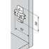 Platnička CLIP 3D H0 bez euro skr. 173H7100 ONYX /Blum