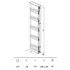 Cargo MAXI "20" INFINITY LINE 258i, Výška 1880-2180 mm, chróm / SIGE