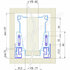 EVObox Evolution 86 set A02(1 Okrúhly reling), biely