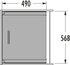 Špajzový box pre zásuvky od šírky 600 mm / HAILO