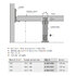 HETTICH 47631 Oporná noha 170 mm čierna