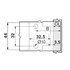 Záves na tenké dvierka (8-14 mm) 71B453T EXPANDO Clip top Blumotion / Blum 