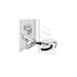 Záves Clip Top Blumotion CRISTALLO 71B4500C ONYX pre skl. dvierka /Blum