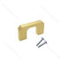 Madlo CAMPANA C-5821 G77 - 032 mm, zlato mat.