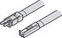 Kabel napájací , Häfele Loox5 pro osvětlovací LED pásku, jednobarevný, 5 mm , 24 V, L-2000 mm