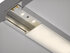 Häfele Loox5 profil 1107 pro osvětlovací LED pásky 5 mm 833.95.731 asymetrické rozložení světla, čer