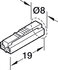 Predlžovací kábel, Pro Häfele Loox5, 24 V, 2-pólový 5 A, 18 AWG, 2000 mm