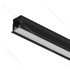 Häfele Loox5 profil 1104 pro osvětlovací LED pásky,Hliník, černý elox, 3000 mm 833.95.725