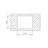 Drez STARBIGHT 45 E-XN 1BX  465X440 (vanička 370 x 340) /Teka 