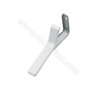 Uholník s krytkou 120x25x80,hr.plechu 1,4 mm, biely