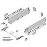 T-BOX ANTARO TIP-ON 550mm 30kg typ M, SIVY - KOMPLET
