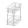 VARIANT MULTI košík spodný bez výsuvu, cargo mini 300 L-450 mm, chróm /Rejs