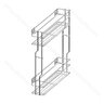 VARIANT MULTI košík bočný bez výsuvu, cargo mini 200 L-450 mm /Rejs