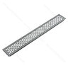 Ventilačná mriežka AL, 60x485 mm, inox