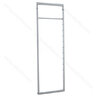 Rám k potrav.košu 255A, výška: 1880-2180mm, Grey / SIGE
