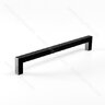 Madlo F5812 12x12x224 mm, čierne