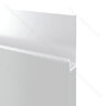 Profil UKW25, L-3,5m BIELY MAT. RAL 9003