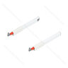 Reling hranatý ZRG.207 ANTARO 270 biely L+P /Blum